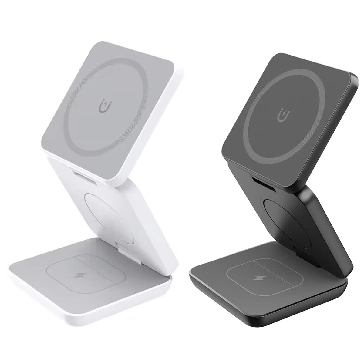 Foldable Magnetic Charger 3 in 1 Charging Station for iPhone