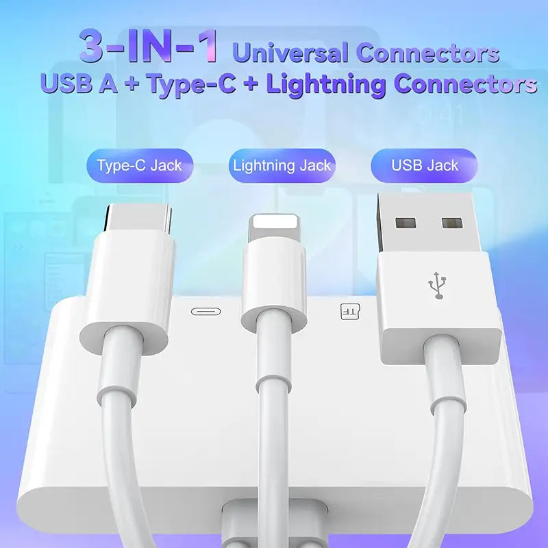 3 in 1 universal connectors