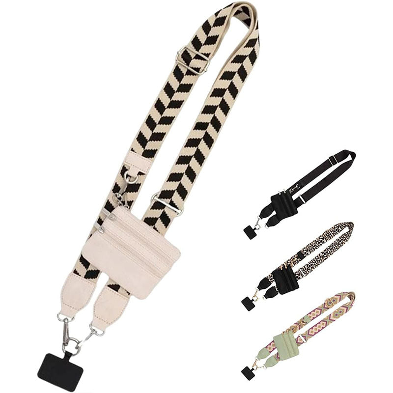 Clip and Go Strap for Phone with Wallet Crossbody