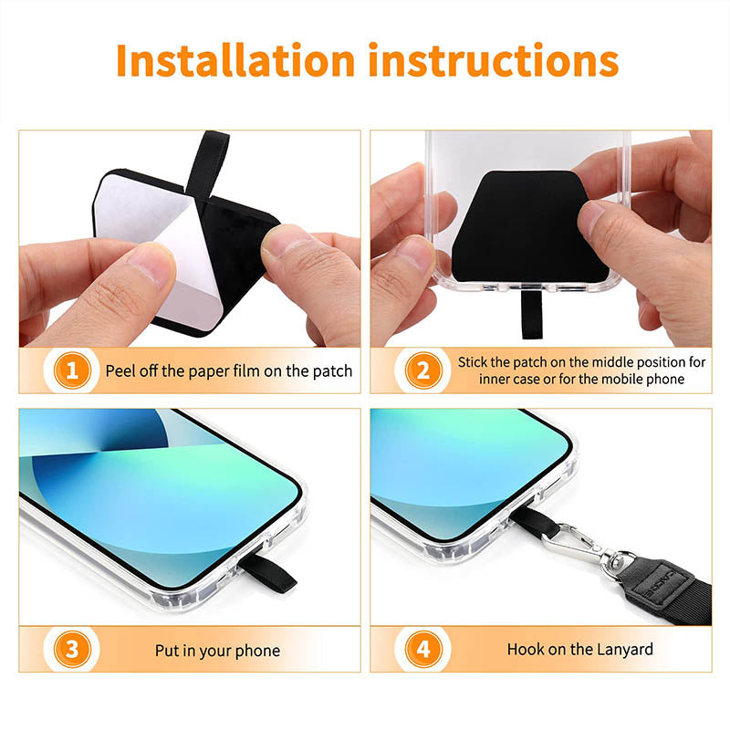 Clip and Go Strap for Phone with Wallet Crossbody