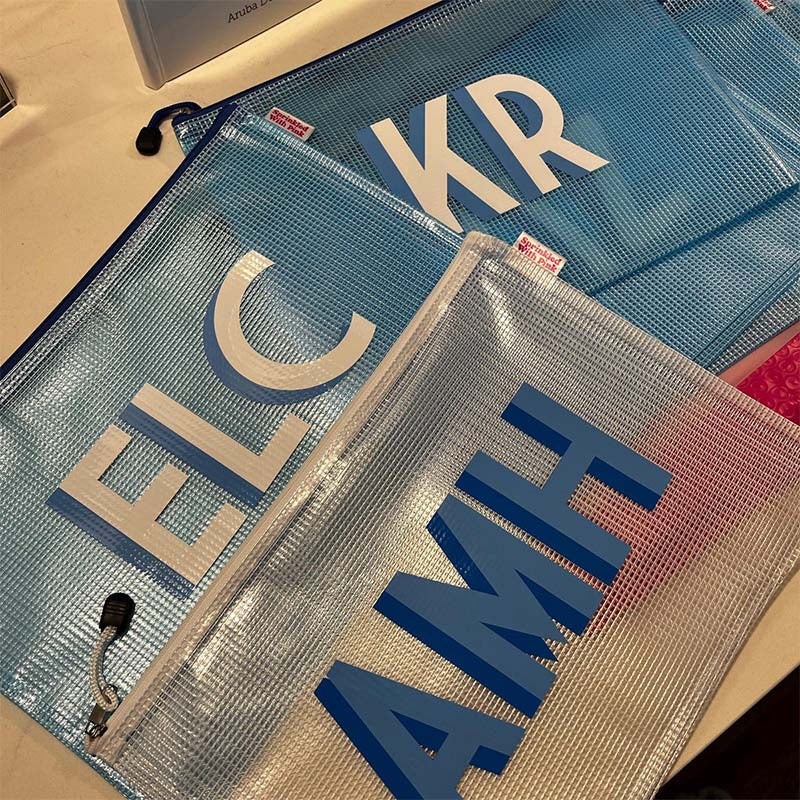 Custom Monogram Pool Bag | Personalized Bachelorette & Beach Essentials