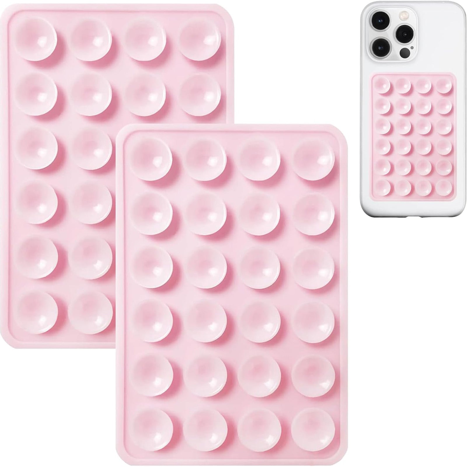 2 Pack Silicone Suction Phone Case Mount – HCOKO